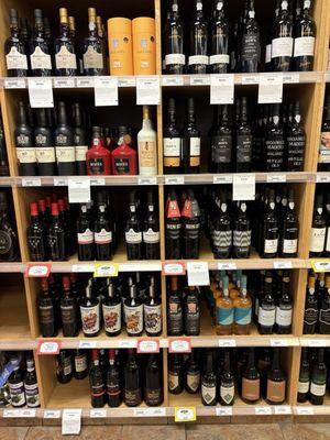 Port wine section
