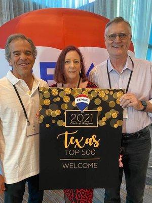 The Watkins Team at the RE/MAX Top 500 conventions