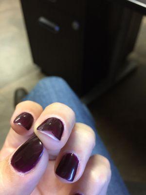 Help polish peeling after 4 days