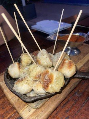 Happy Hour Garlic Knots