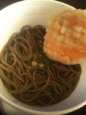 buckwheat noodle in broth