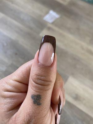 I went in 2 days ago and about 4 of my nails are already chipped or peeling, I don't think the polish was fully dry before I left.