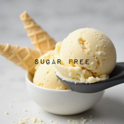 Sugar free homemade ice cream!