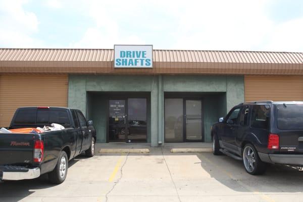 From the parking lot.