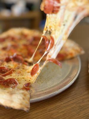 Ooey gooey cheese. Yum.