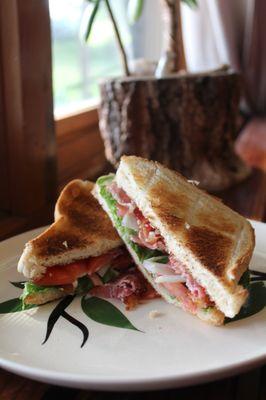 BLT with sriracha mayo! YES PLEASE.
