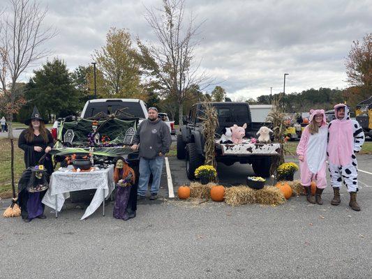 Trunk or Treat at the Warrenton Wharf.