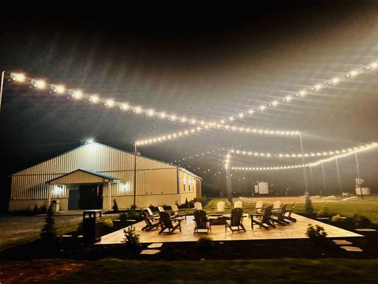 Rec room and open seat area