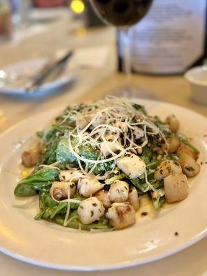 PESTO SAUTEED BAY SCALLOP SALAD $18.95