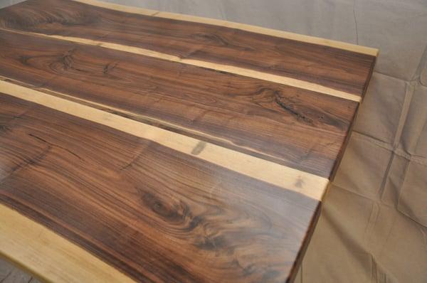 Black walnut table top