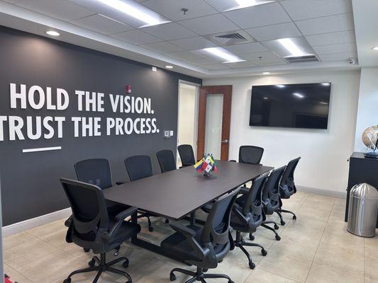 Double Ace Cargo's new conference Room