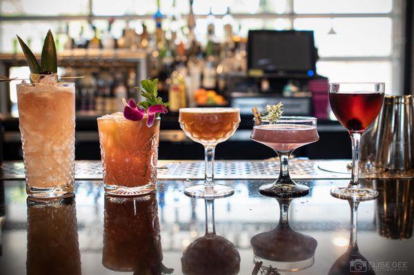 2020 cocktails mixed by Brett