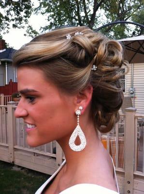 Special Occasion Updo (Side view) By: Stylist Amanda