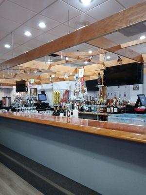 Very spacious Bar. Great atmosphere, very friendly people. 8 TV's in bar for sports enthusiast.