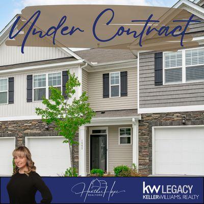 And just like that, we are under contract! 3 days on market, 2 open houses, multiple offers, and one very happy seller client!