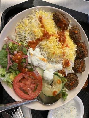 Falafel bowl