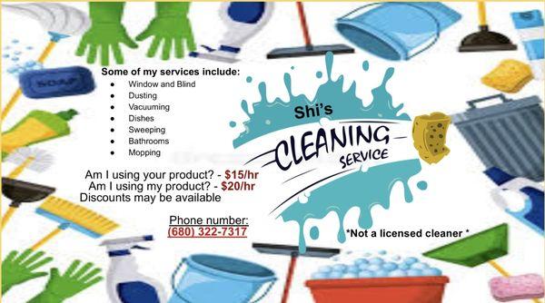 Shi’s Cleaning Services