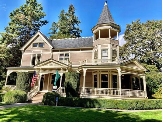 The Marshall House, located on Officer's Row near Fort Vancouver, Vancouver, WA.