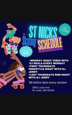 St Nicks Skating Rink