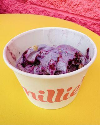 Blueberry-pie ice cream