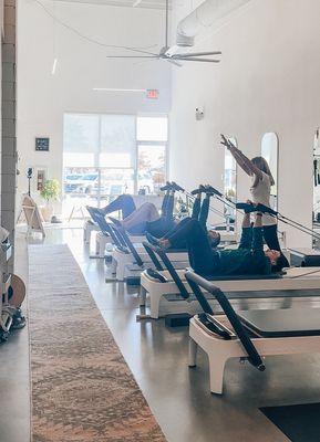 Not sure where to begin? Reformer FUN is our signature class and good for everyone.