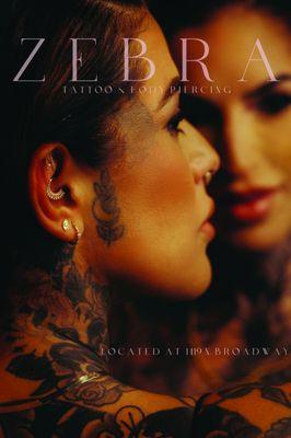 Zebra Tattoo & Body Piercing