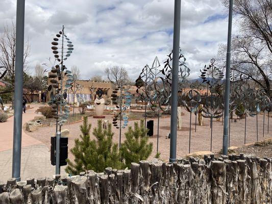 Canyon Road Sculpture Garden