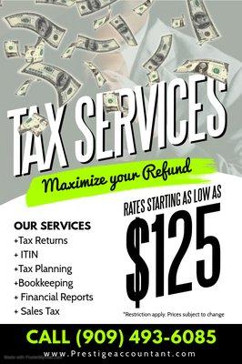 Prestige Accounting & Tax services