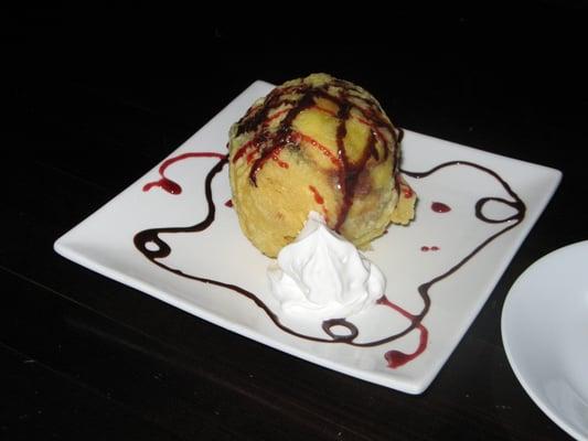 Green Tea Tempura Ice Cream