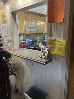 Other receptionist that doesn't do anything as well.