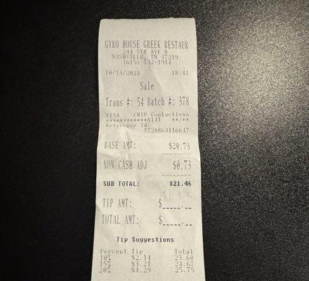 Gyro House Greece Restaurant