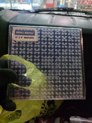 They also have 6x6 plates!