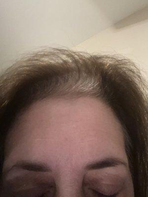 Nicely done brow tint