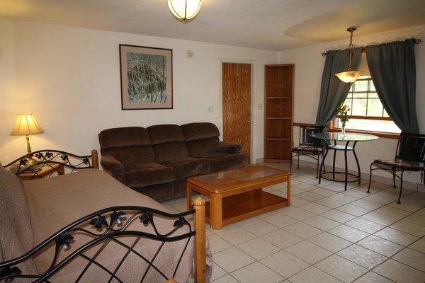 Suites provide optional day beds for extra bedding. Perfect for families!