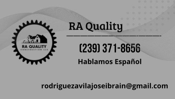 Ra Quality Construction