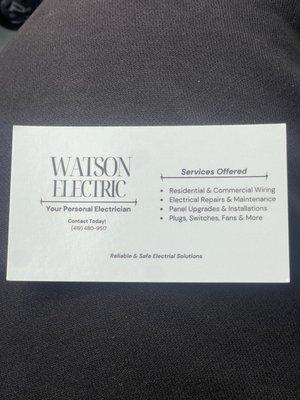 Watson Electric