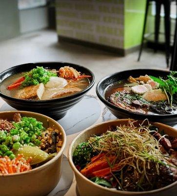 Rice Bowls and Ramen