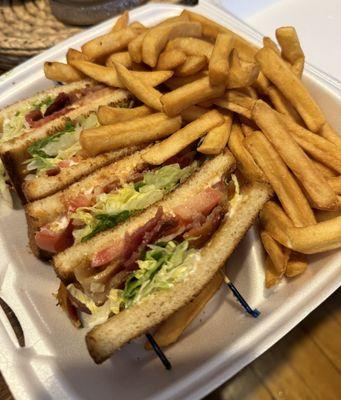Triple Decker BLT