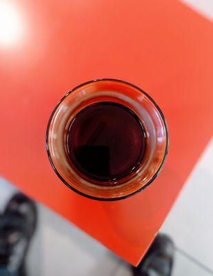 Panama Lamastus Estate Torre Geisha ADS natural. Leaves Coffee. Poured by Yasu Oishii. $17 cup / $30 for 50 mg coffee beans.