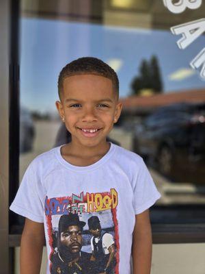 Kids haircut
