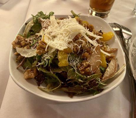 Greens salad. Half size! Delicious