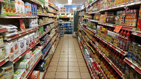 sauces and pantry items