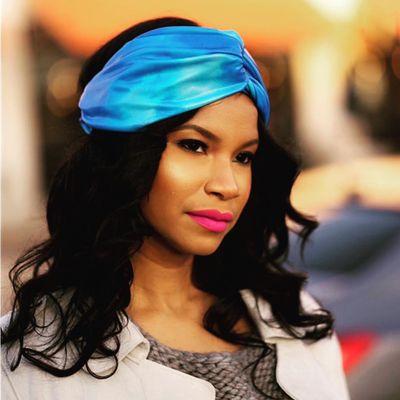 Body Wave clip in extensions. Hair provided by AjaBLU. Protect Your Crown headbands sold at AjaBLU Salon