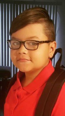 Boys hair cut