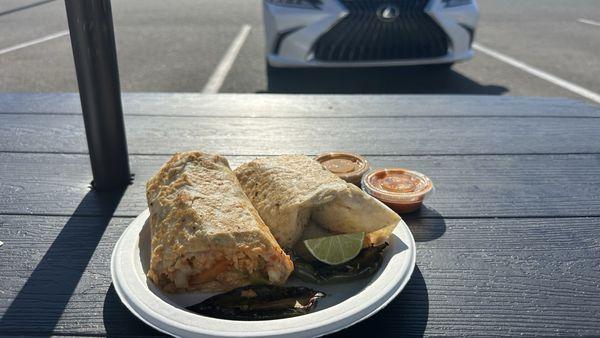 Veggie burrito!