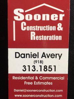Sooner Construction & Restoration