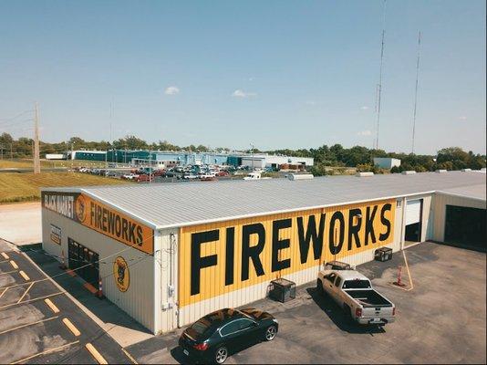 Black Market Fireworks on North Main Street