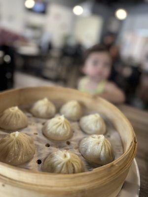 Pork soup dumplings