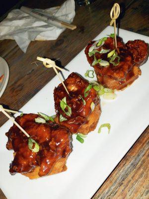 Generql tso chicken and waffles