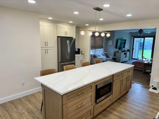 Kitchen Island Installation